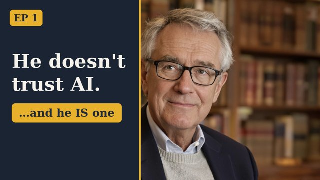 Episode 1 thumbnail — Winston: He doesn't trust AI... and he IS one